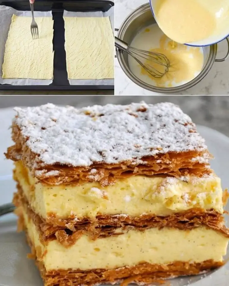 Sprø, kremete og rett og slett himmelsk – Millefeuille, den klassiske desserten, blir spesielt deilig og velduftende med denne oppskriften!