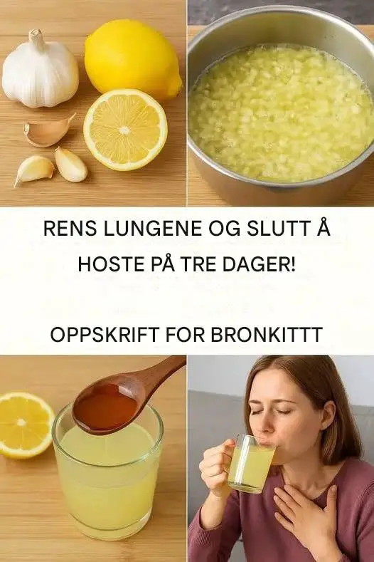Rens lungene dine og slutt å hoste på tre dager
