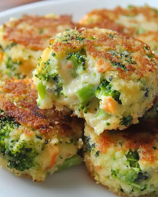 Smelter godt i munnen – brokkoli- og ostekaker!