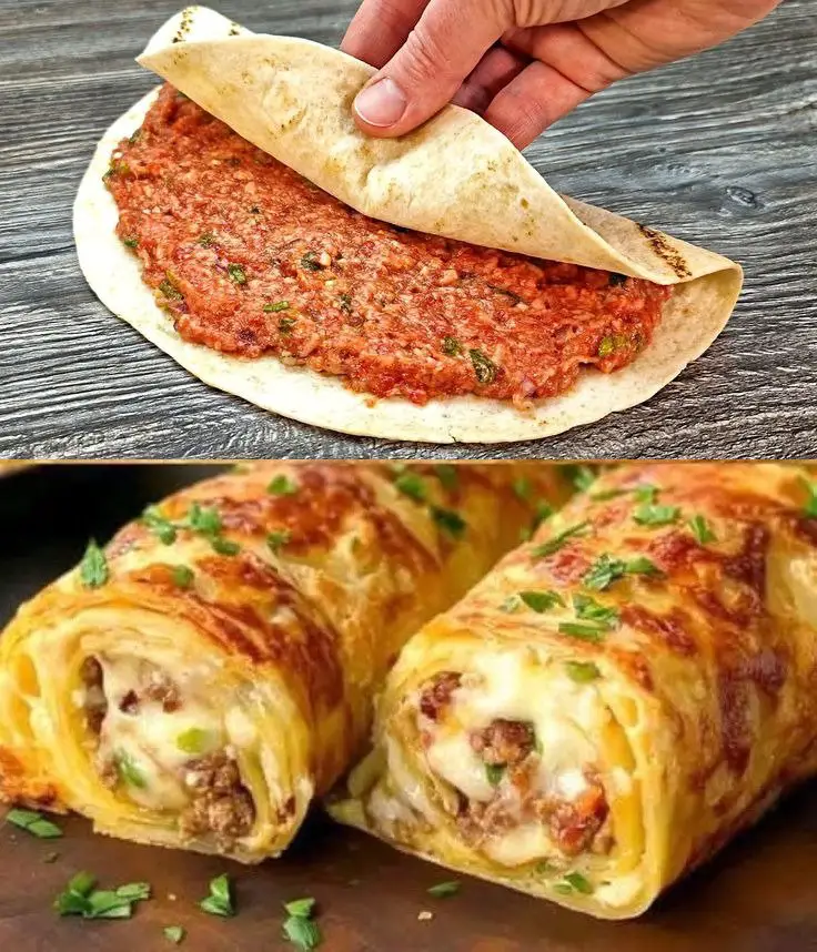 Tortilla med kjøttdeig smaker så deilig og er enkel å tilberede! 450 g kjøttdeig 1 egg Salt…